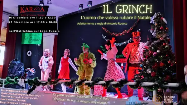 Il Grinch : l’uomo che voleva rubare il Natale.